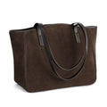 BOBXES Genuine Leather Tote Zipper Handbags For Women