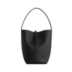 GBOBXES enuine Leather Bucket Bag for Women, Soft Pebbled Shoulder Bag