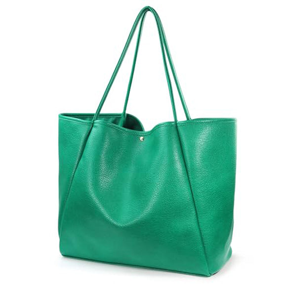 BOBXES Oversize Pu Leather Tote